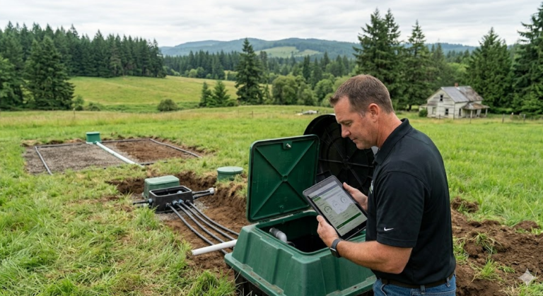 septic tanks