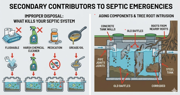 septic failure causes