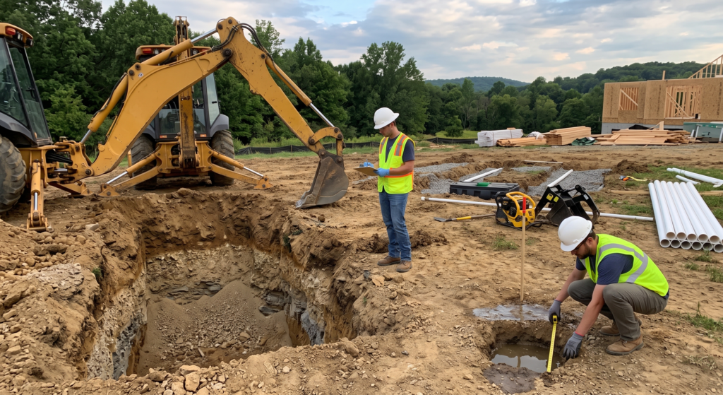 Sand Mound Septic System