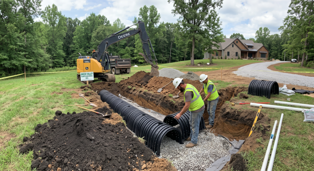 Sand Mound Septic System