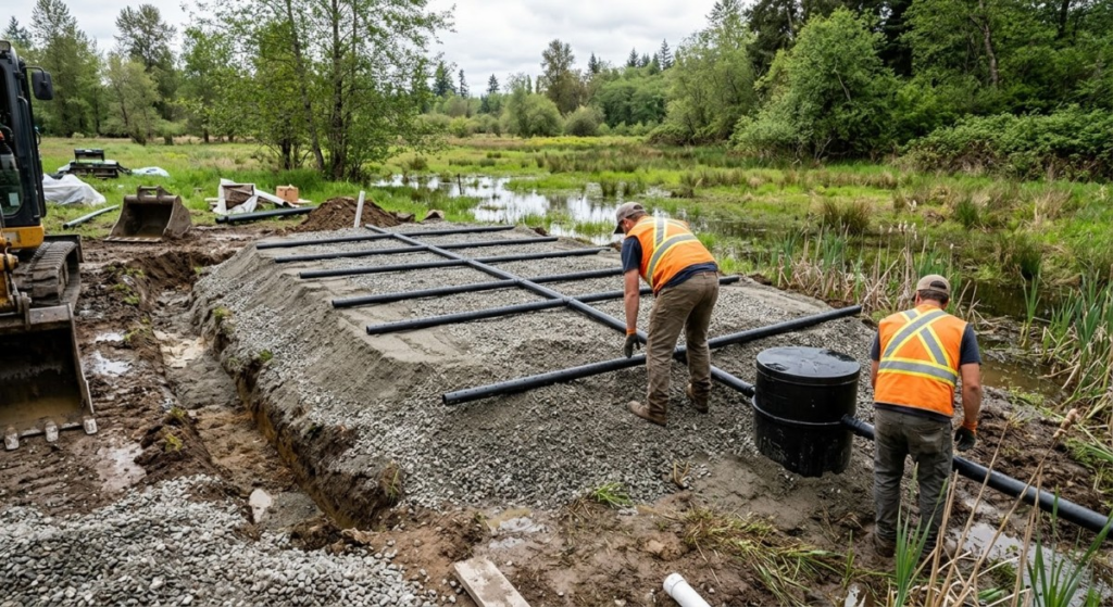Septic System installation
