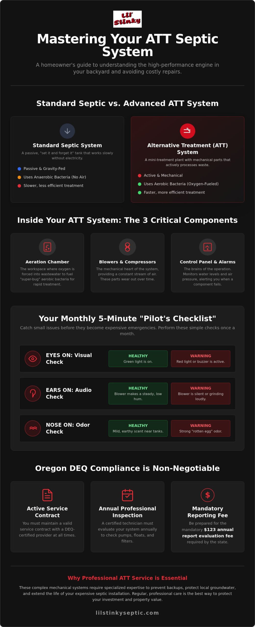 ATT System Maintenance in Canby: The Essential Homeowner’s Checklist