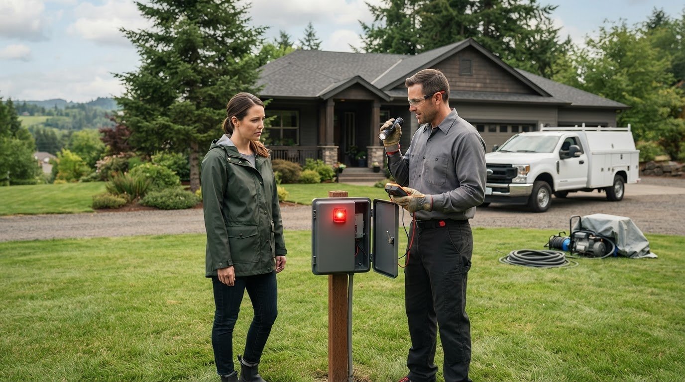 Septic Alarm Going Off in Canby? What to Do First